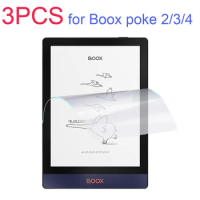 3PCS Soft PET screen protector for ONYX Boox poke 2/3/4 6'' ereader ebook reader protective film
