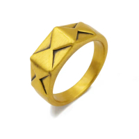 【GOLDCHILL JEWELRY】黃金戒指 堅毅 黑金戒指 5G工藝(0.88錢±0.03)