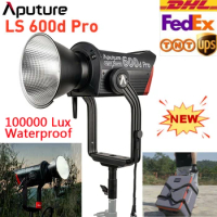 Aputure LS 600d LED Photography lights Storm V-Mount 600W 2700K-5600K Video Photo Daylight LED Light for Shooting