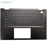 New Original For Dell Inspiron 14 7405 2-in-1 Laptop Palmrest Case Keyboard US English Version Upper Cover
