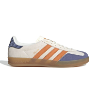 Adidas Gazelle Indoor 男鞋 女鞋 米藍白色 德訓鞋 三葉草 滑板 復古 低筒 休閒鞋 JQ0956