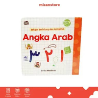 Mizan Buku Anak Bbw Wipe Dan Clean Belajar Berhitung Dan Mengenal Angka Arab Boardbook Multicolor