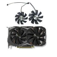 2 fans brand new for ZOTAC GeForce GTX1060 AMP 1070ti 1080 1080ti 8GB mini graphics card replacement fan GAA8S2U/GA92S2U