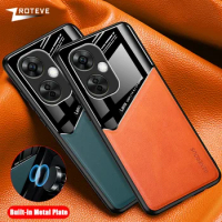 For OnePlus Nord CE3 Case Zroteve PU Leather Car Magnetic Hard PC Cover For One Plus Nord CE 3 Lite Nord3 Shockproof Phone Cases