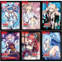 50pcs/lot Anime Yu-Gi-Oh! Dark Magician Girl Board Yugioh Games Card Sleeves Card Barrier Card Protector Toy Gift