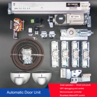 Automatic Door Unit Glass Door Induction Door Motor Complete Set Of Electric Sliding Access Controller Panning Shift System