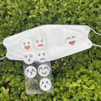 🔥現貨🔥 8枚/15枚 ♥️口罩 香氛貼✨ 韓國 🇰🇷 熱銷 微笑 心情 表情 雲朵☁️ 口罩 香氛貼紙