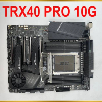 Desktop Motherboard For Msi Socket sTRX4 DDR4 256GB PCI-E4.0 SATA3 M.2*2 USB3.2 ATX TRX40 PRO 10G