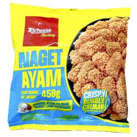 Richeese Nugget Ayam Crispy Bubble Crumb 450g