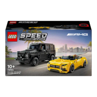 【LEGO 樂高】76924 SPEED極速賽車系列 Mercedes AMG G63和SL63(賓士 跑車 擺設)