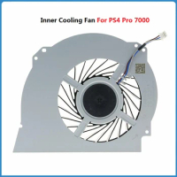 Inner Cooling Fan For Sony Playstation 4 PS4 Pro 7000 Model Games Host Radiator Built-in Cooler Fans Accessories Replacement