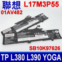LENOVO L17M3P55 電池 ThinkPad L380 L390 01AV482 SB10K97626