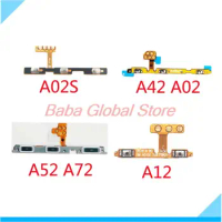 Power ON OFF Volume Up Down Side Button Switch Key Flex Cable For Samsung Galaxy A02 A42 A52 A72 A02S A12