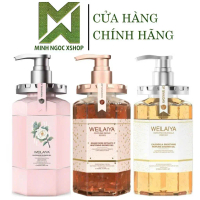 Sữa tắm trắng da cánh hoa hồng, cúc, trà Weilaiya 450ML