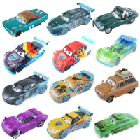 1:55 Disney Pixar Cars Snowflake Edition Longge rally Cars Holley alloy die-casting toys Cars Model kids toys christmas gift