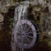 Fountain Feng Shui Wheel Desk Water Fountain Aquarium Wheels Decor Decorative