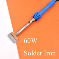 60W Soldering Iron Knife Heat Cutting Copper 0.5MM Solder Welding Welder Plastic Wire Stripping Electric Heating Spatula Tool