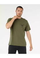 Rip Curl Men Fade Out Icon Tee 0CAMTE-DEEP CACTUS