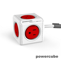 荷蘭PowerCube 擴充插座5面3孔延長線1 5m 索樂生活 Allocacoc PowerCube魔術方塊擴充插座