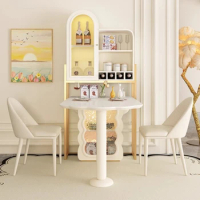 Design Nordic Dressing Table Folding Simple Coffee Modern Dining Table Multifunction White Mesa Comedor Meuble Furniture YX50CZ