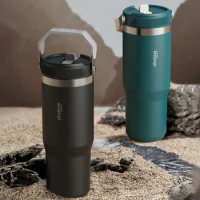 Stainless Steel Thermos Bottle for Car Tumbler Vacuum Insulated Bottle Portable Hot Water Bottle Coffee Travel Mug Termos 900ml
