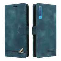 Flip Case For Samsung Galaxy A7 2018 Case Leather Magentic Wallet Cover For Samsung A7 2018 Phone Bags Cases Coque