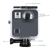 45m Waterproof Housing Diving Case for GoPro Fusion, with Buckle