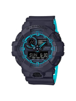 นาฬิกา G-Shock (57.5mm, ตัวเรือนสีดำ/ฟ้า, สายสีดำ/ฟ้า) รุ่น GA-700SE-1A2DR