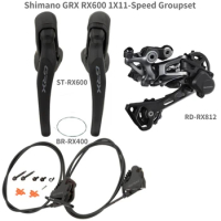 shimano GRX RX600 1X11 Speed Groupset Road Bike DISC Brake Groupset Shifter+Brake+Rear Derailleur