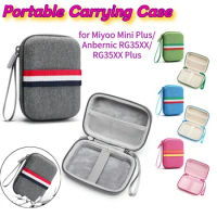 Storage Bag Anti-Scratch Handbag for Miyoo Mini Plus/Anbernic RG35XX/RG35XX Plus for Anbernic RG35XX