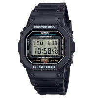 CASIO卡西歐  G-SHOCK 街頭潮流 時尚黑 經典方型 DW-5600UE-1_42.8mm