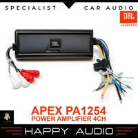Power Amplifier 4 Channel JBL APEX PA1254 4CH Bridgeable Audio Mobil