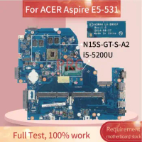 For ACER Aspire E5-531 V3-572G-7SUP i5-5200U Notebook Mainboard LA-B991P SR23Y N15S-GT-S-A2 DDR3 Laptop Motherboard