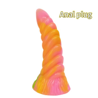 New Mixed Color Anal Plugs Profiled Dildos Men &amp; Women Anal Dildos Anal Expanders Anal Massage Stimulators Erotic Products 18+