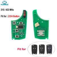 OHHUANUO 2/3/4B 315MHz/433MHz ID46 Chip For Chevrolet Cruze Malibu Aveo Spark Sail Car Remote Key Electronic Circuit Board