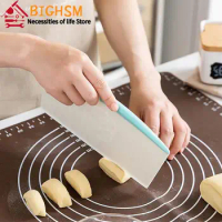 9 Inch Pastry Cutter Plastic Cake Spatulas Dough Scraper With Measuring Scale Butter Knife Bread Pizza Fondant DIY Baking Tool