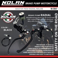 Nolan Master Rem Set Radial Model KTC + Switch Rem Nolan Set 1 Tabung Universal Z6047 - Hitam