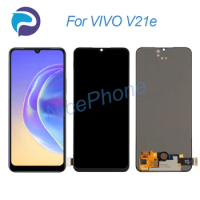 for VIVO V21e LCD Screen + Touch Digitizer Display 2340*1080 V2061 For VIVO V21e 4G LCD Screen Display