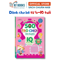 NT Books - Sách Khả Năng Phân Tích - 500 Trò Chơi Rèn Luyện IQ Dành Cho Bé Từ 4-10 Tuổi - NXB Phụ Nữ