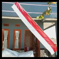 BENDERA UMBUL UMBUL 3 meter / BENDERA LAYUR MERAH PUTIH 3meter / BACKGROUND MERAH PUTIH 3 meter / UM