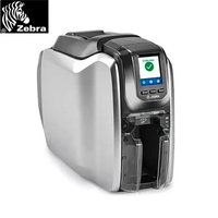 Zebra ZC300 Single/Double Sided Printing Smart PVC IC ID Card Printer for Student/ Business /Employee /Medicare Cards
