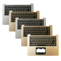 New Silver/Golden C Cover with Arabic/Turkish/Belgian/Norway Keyboard for Acer S3 Swift3 SF314-51G SF314-51