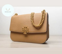 Brandluxid Britten Medium Adjustable Shoulder Bag Portobello & Tiramisu GHW Tiramisu
