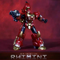 IN STOCK Transformation Cang-Toys CT-06B CT06B CY-Mini-06 CHIYOU Rhimint Rhino Predaking Action Figure Collectible Gifts