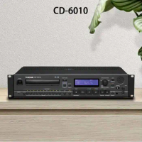 TASCAM CD-6010 Home HIFI Professional CD Player AK4480 Digital Carousel AES