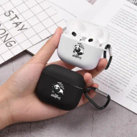 Cute Drowsiness Panda Air Pods Case Cover For Earphone For Airpods 12 Airpods3 For Air Pods Pro 2 Case Gift for Boyfriend Girls