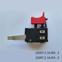 Replacement GSR series Electric hammer Drill Switch for bosch (GSR7.2-14V) -1, (GSR7.2-14.4V)-2 ,Power Tool Accessories