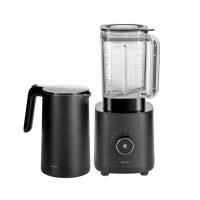 【ZWILLING 德國雙人】ENFINIGY 破壁調理機+不鏽鋼防燙快煮壺黑色(德國雙人牌集團官方直營)