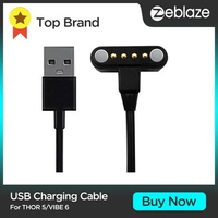 Zeblaze THOR 5 Smart Watch Charging Cable with Port Magnetic USB Power Charging Cable(only Compatible with Zeblaze Thor 5 Watch)