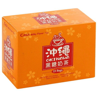 Casa 卡薩沖繩黑糖奶茶(25公克x15包/盒) [大買家]
